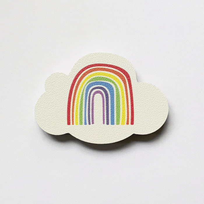 Rainbow and Cloud magnet