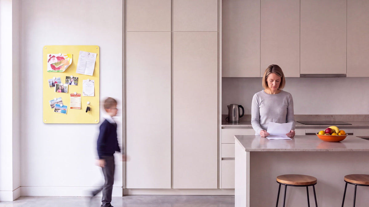 Integrated fridge? Where to put the fridge magnets now