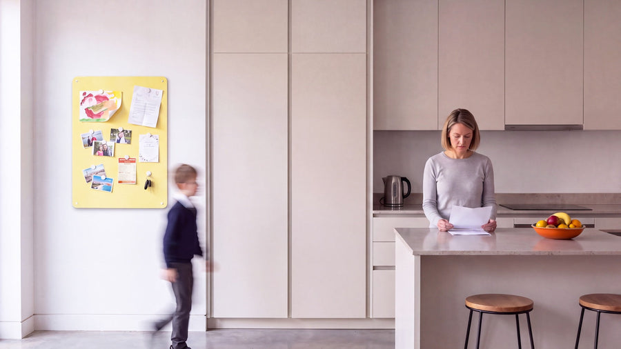 Integrated fridge? Where to put the fridge magnets now