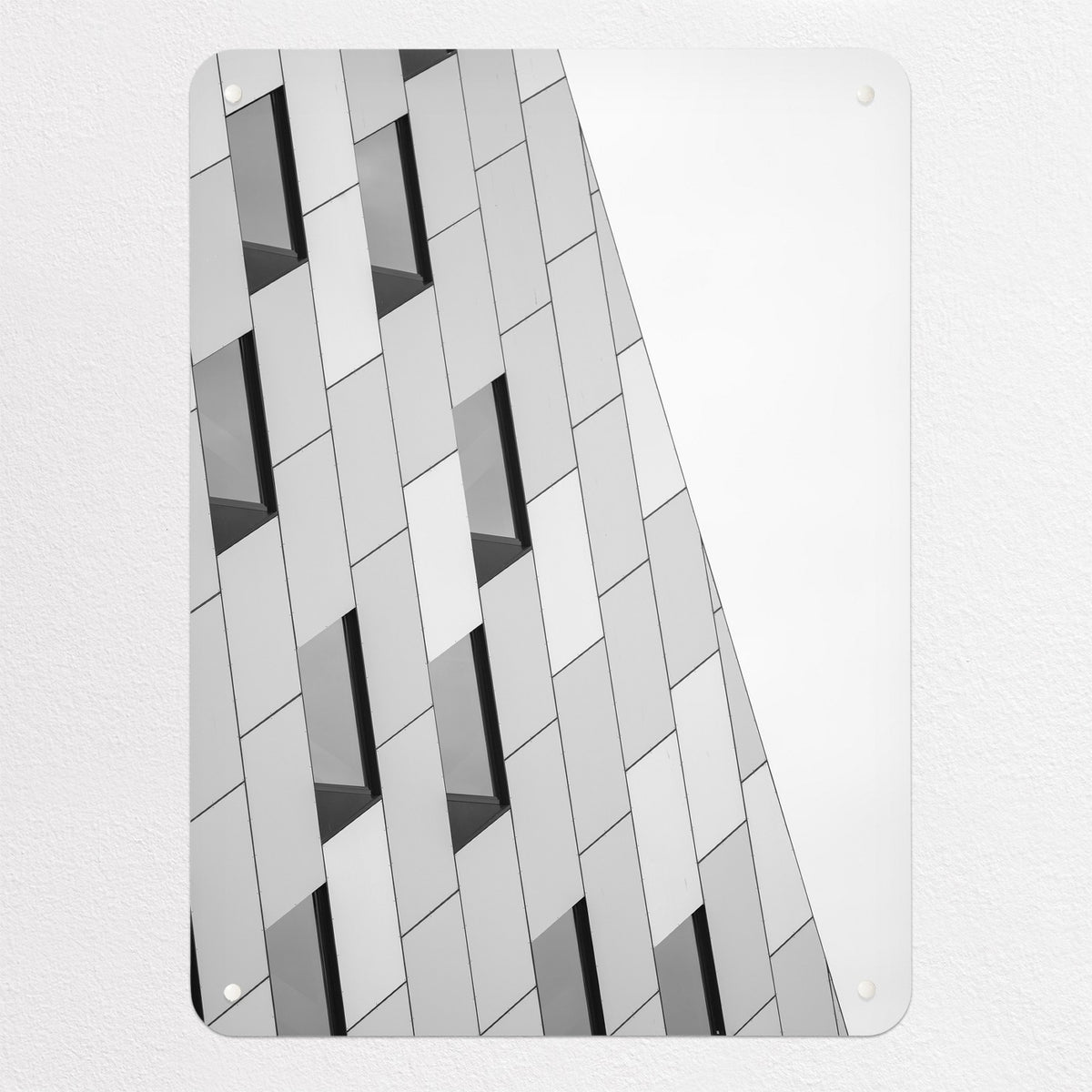 Abstract Windows magnetic notice board, medium size, 55 × 75 cm