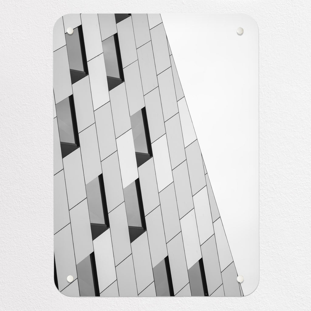 Abstract Windows magnetic notice board, small size, 40 × 55 cm