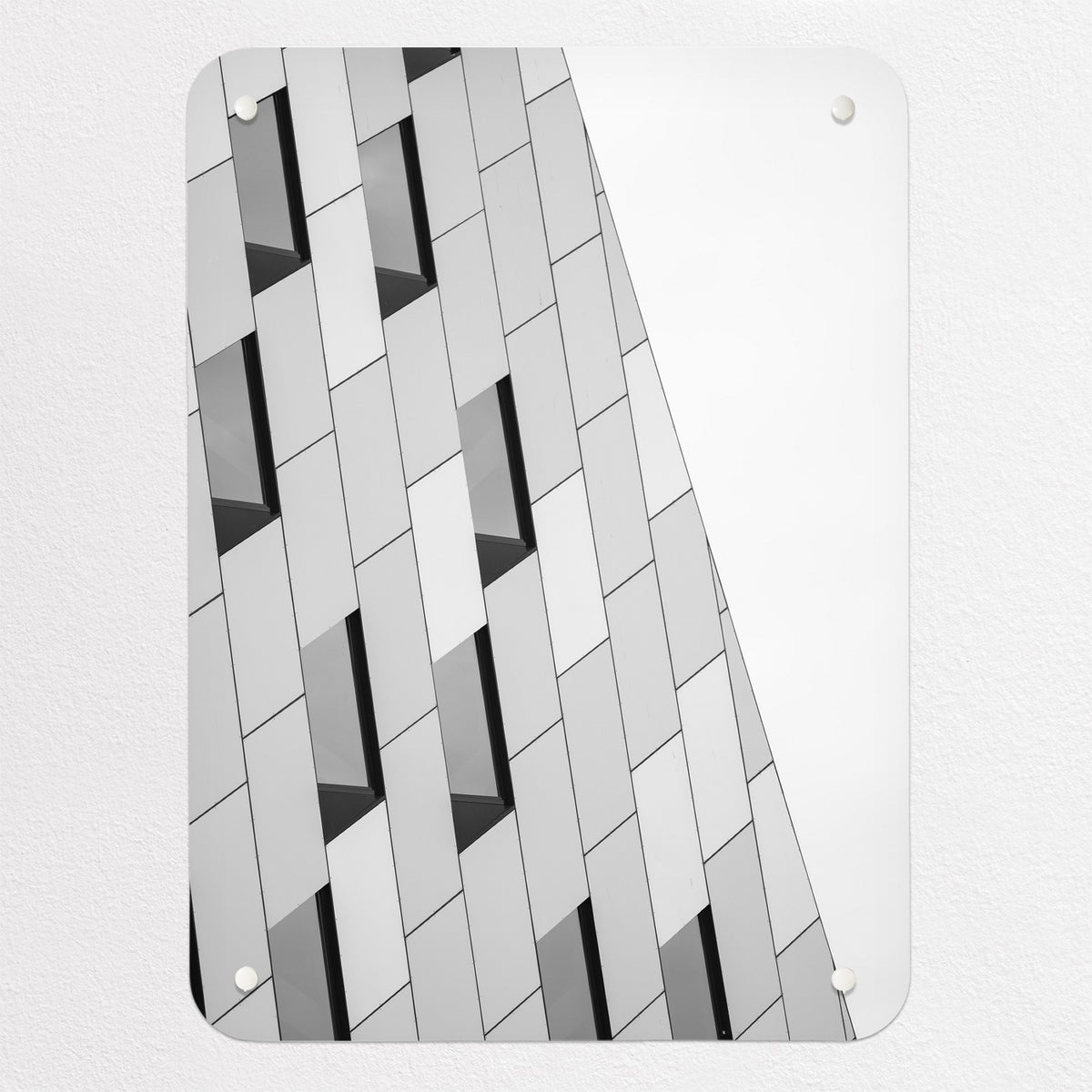 Abstract Windows magnetic notice board, small size, 40 × 55 cm