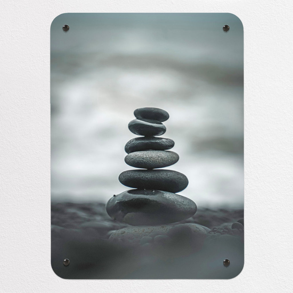 Balancing Stones magnetic notice board, small size, 40 × 55 cm