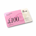 Beyond the Fridge £100 gift card, a glossy card on a white table