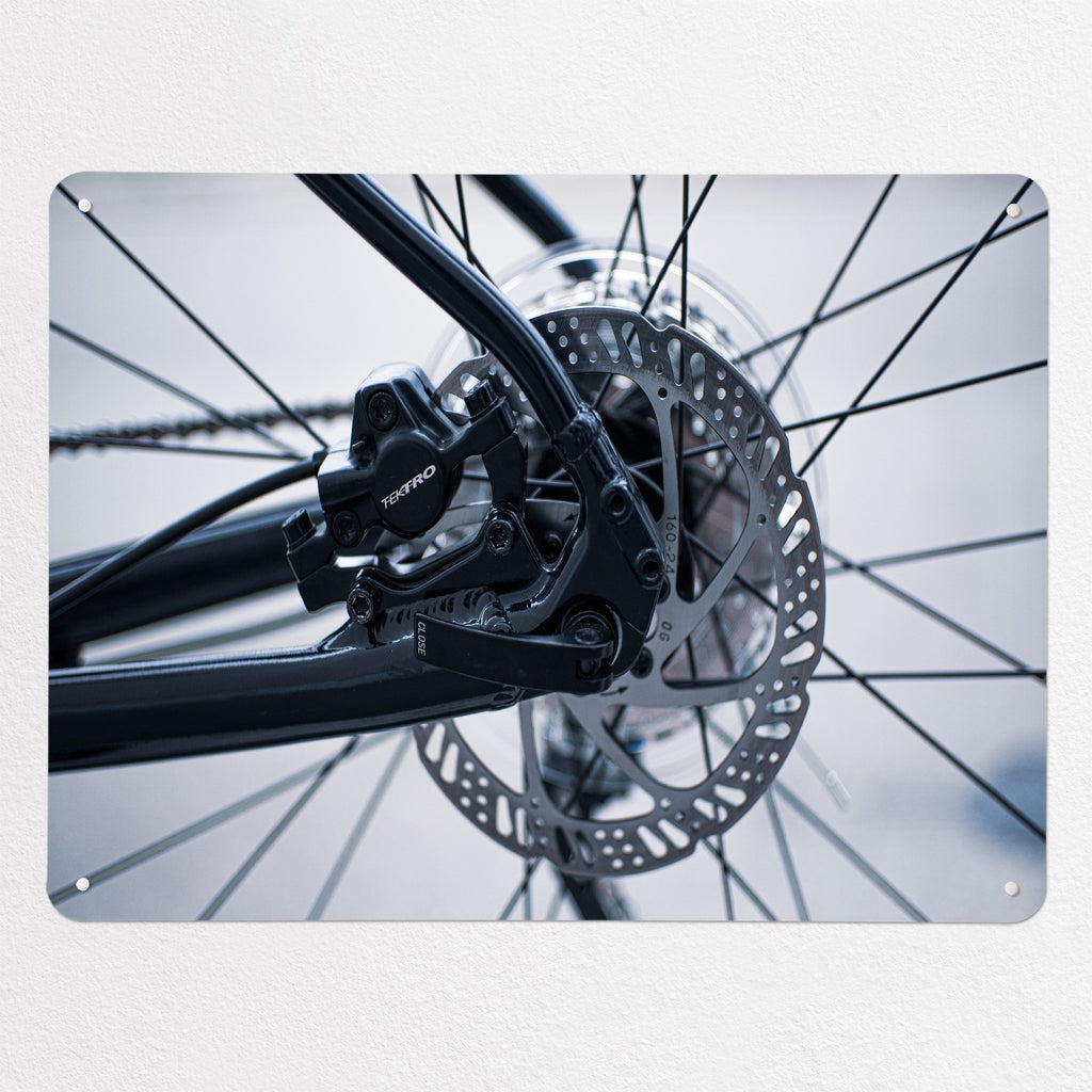 Bicycle Spokes magnetic notice board, large size, 100 × 75 cm