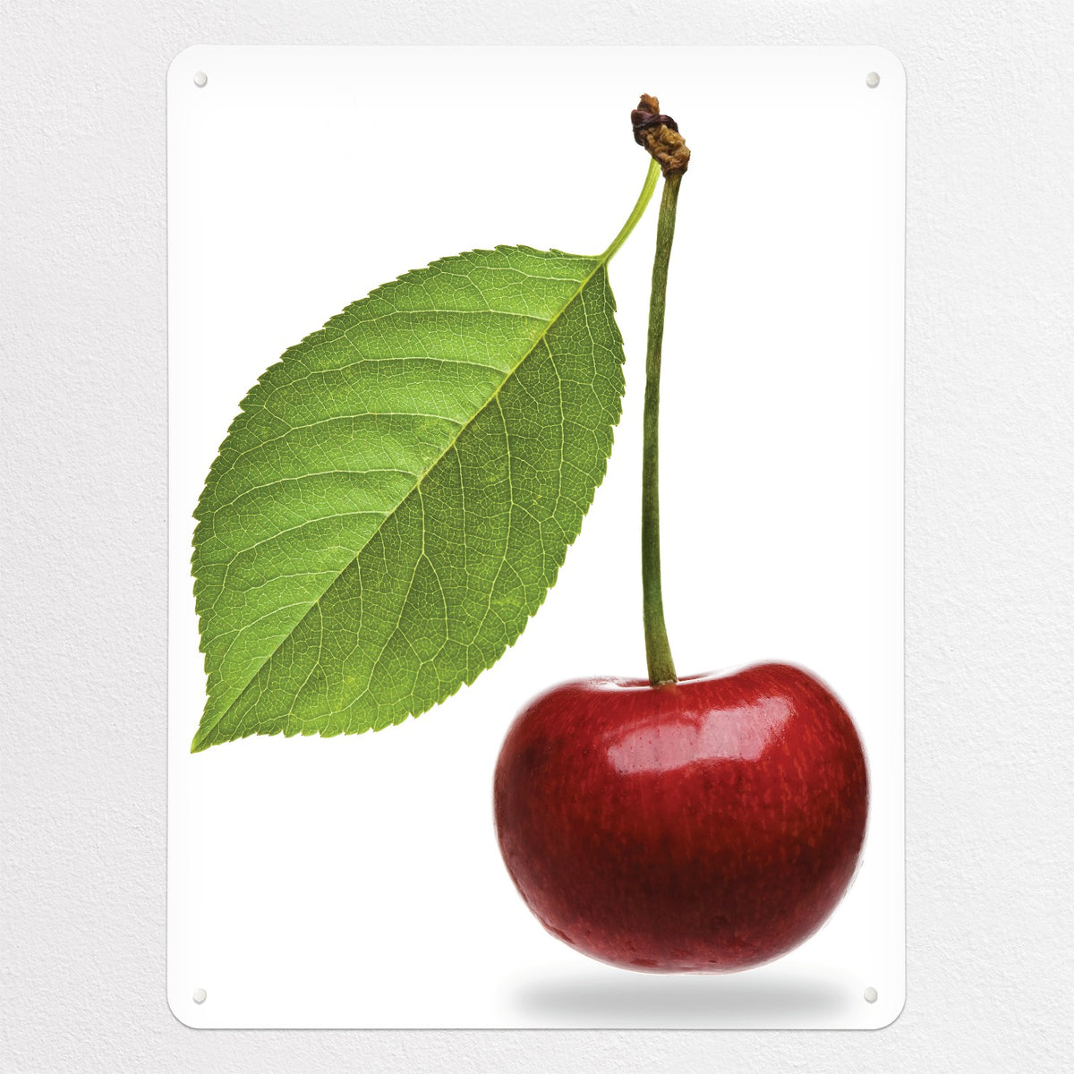 Cherry magnetic notice board in Cherry, large size, 75 × 100 cm