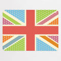 Cool Britannia magnetic notice board in Fruity, medium size, 75 × 55 cm