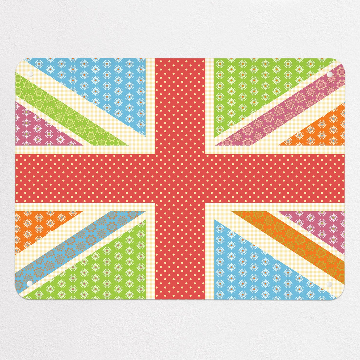 Cool Britannia magnetic notice board in Fruity, medium size, 75 × 55 cm