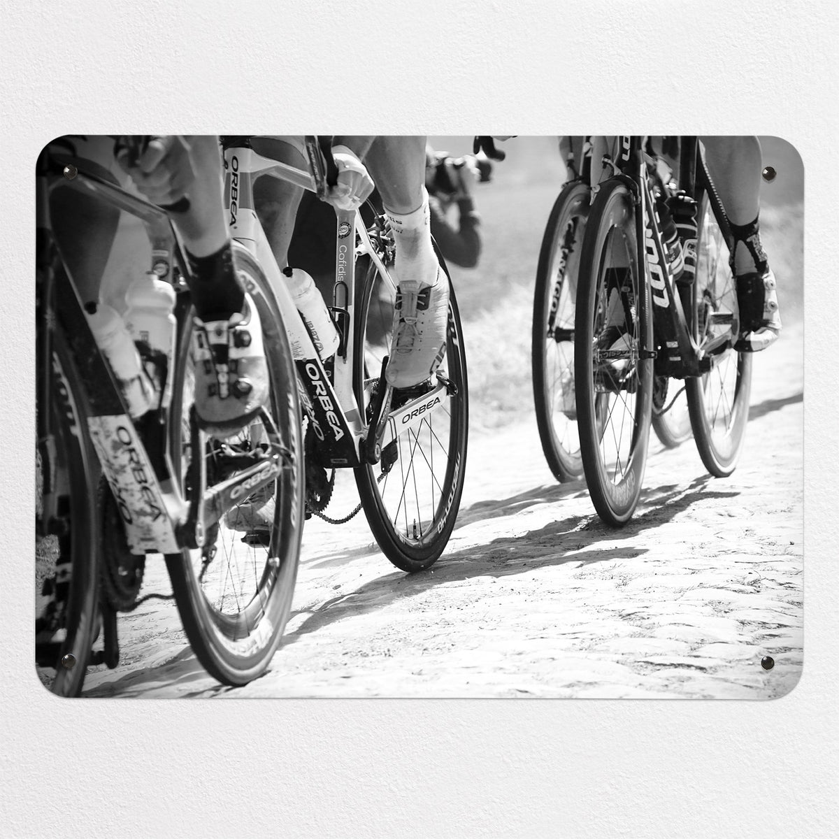Cyclists magnetic notice board, medium size, 75 × 55 cm
