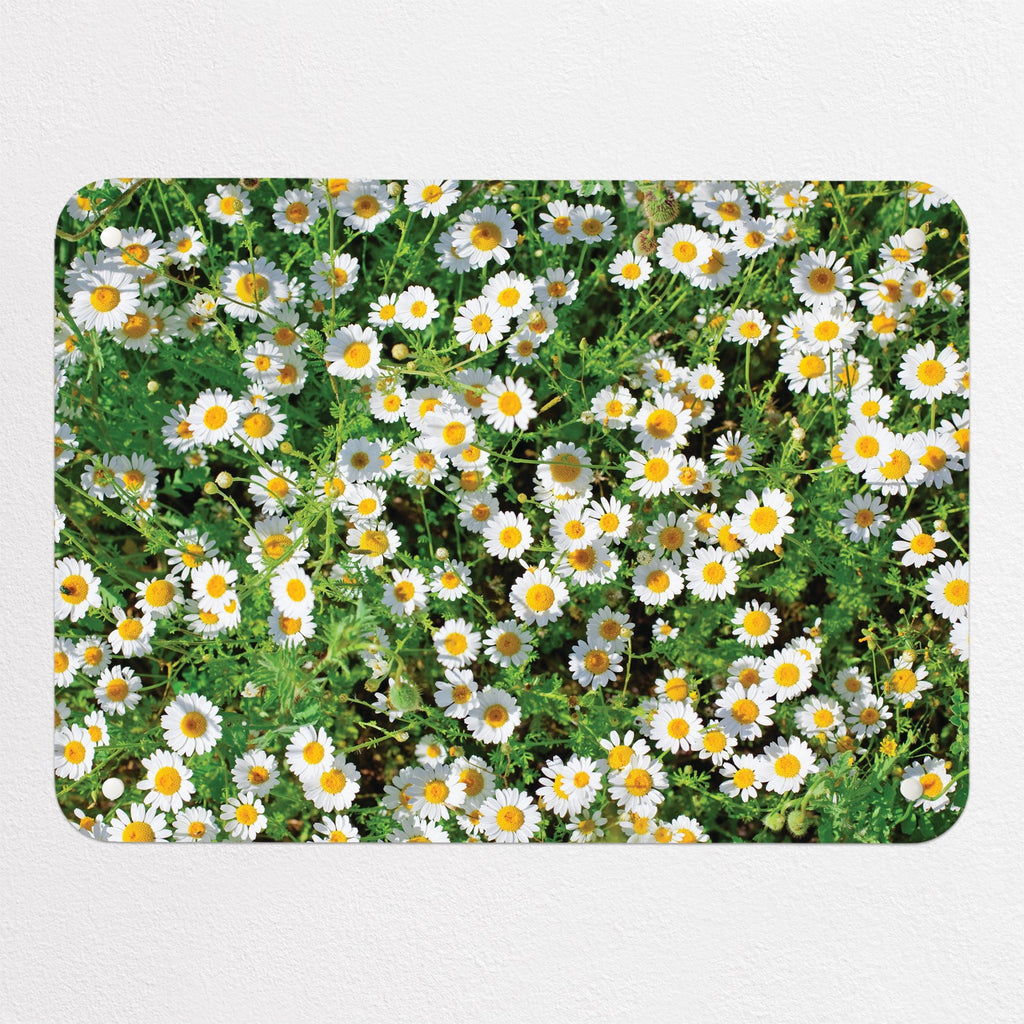 Daisies magnetic notice board in Daisies, small size, 55 × 40 cm