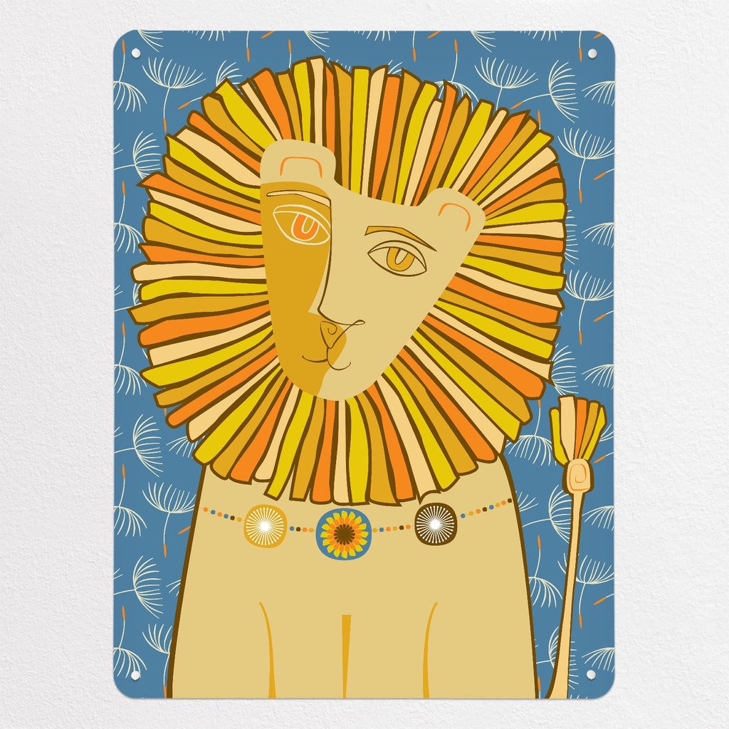 Dandy Lion magnetic notice board, large size, 75 × 100 cm