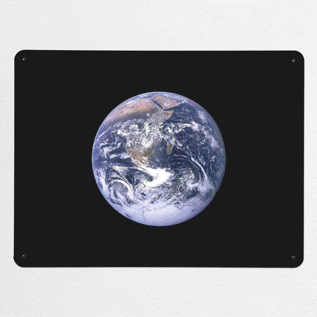 Earth From Space magnetic notice board, large size, 100 × 75 cm