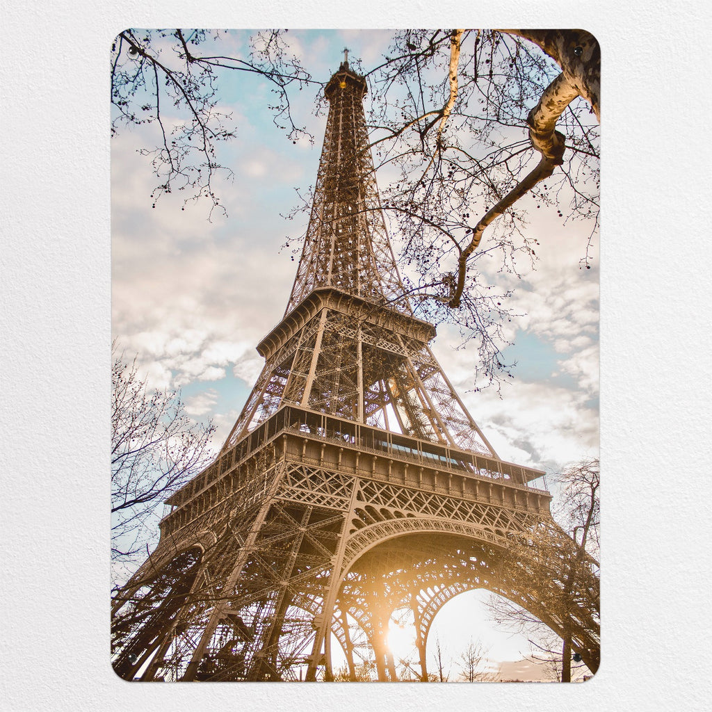 Eiffel Tower magnetic notice board, large size, 75 × 100 cm