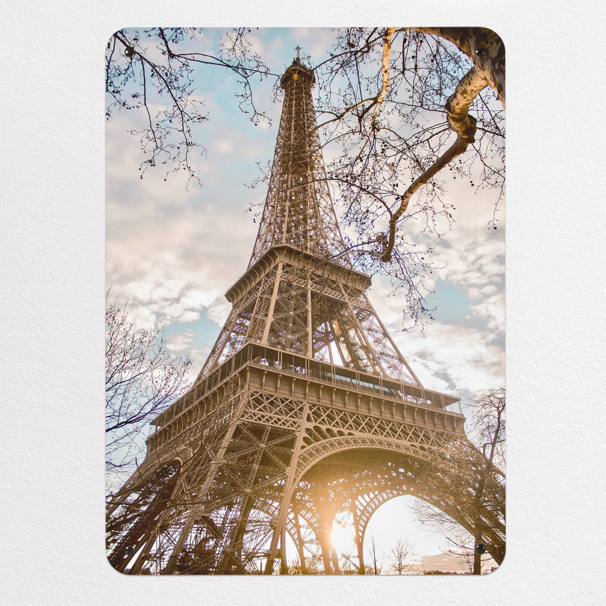 Eiffel Tower magnetic notice board, medium size, 55 × 75 cm