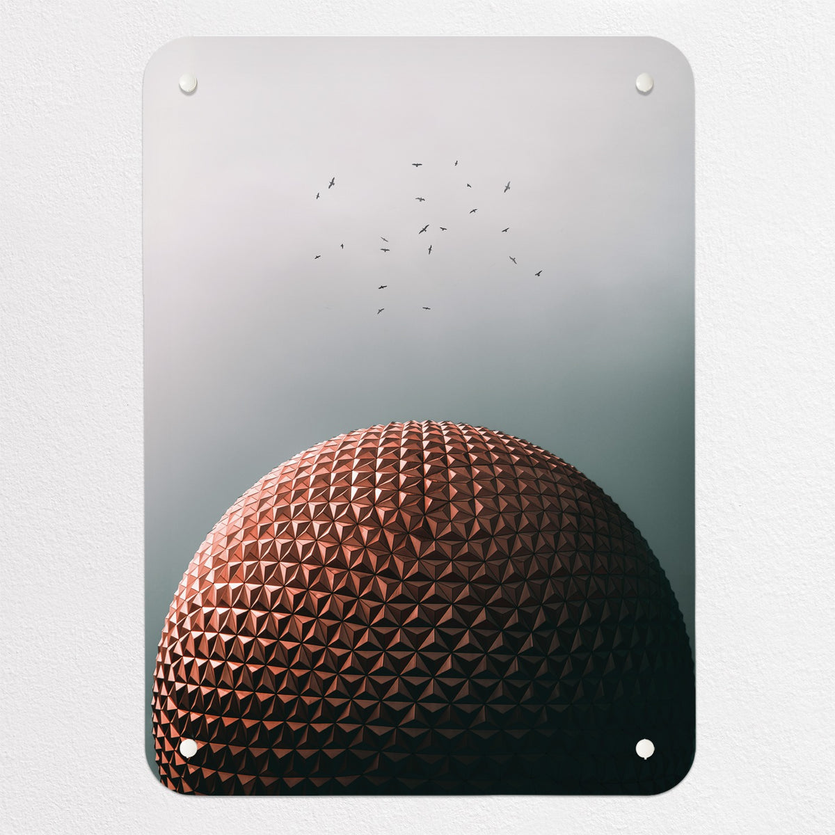 Epcot Center magnetic notice board, small size, 40 × 55 cm