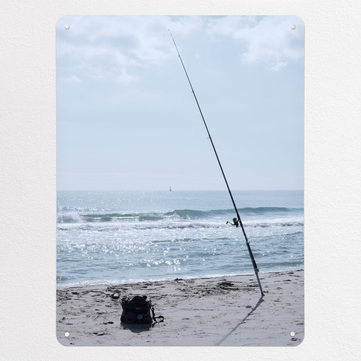 Fishing Tackle magnetic notice board, large size, 75 × 100 cm