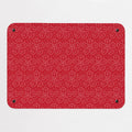 Fizzy Flowers magnetic notice board in Cherryade, small size, 55 × 40 cm
