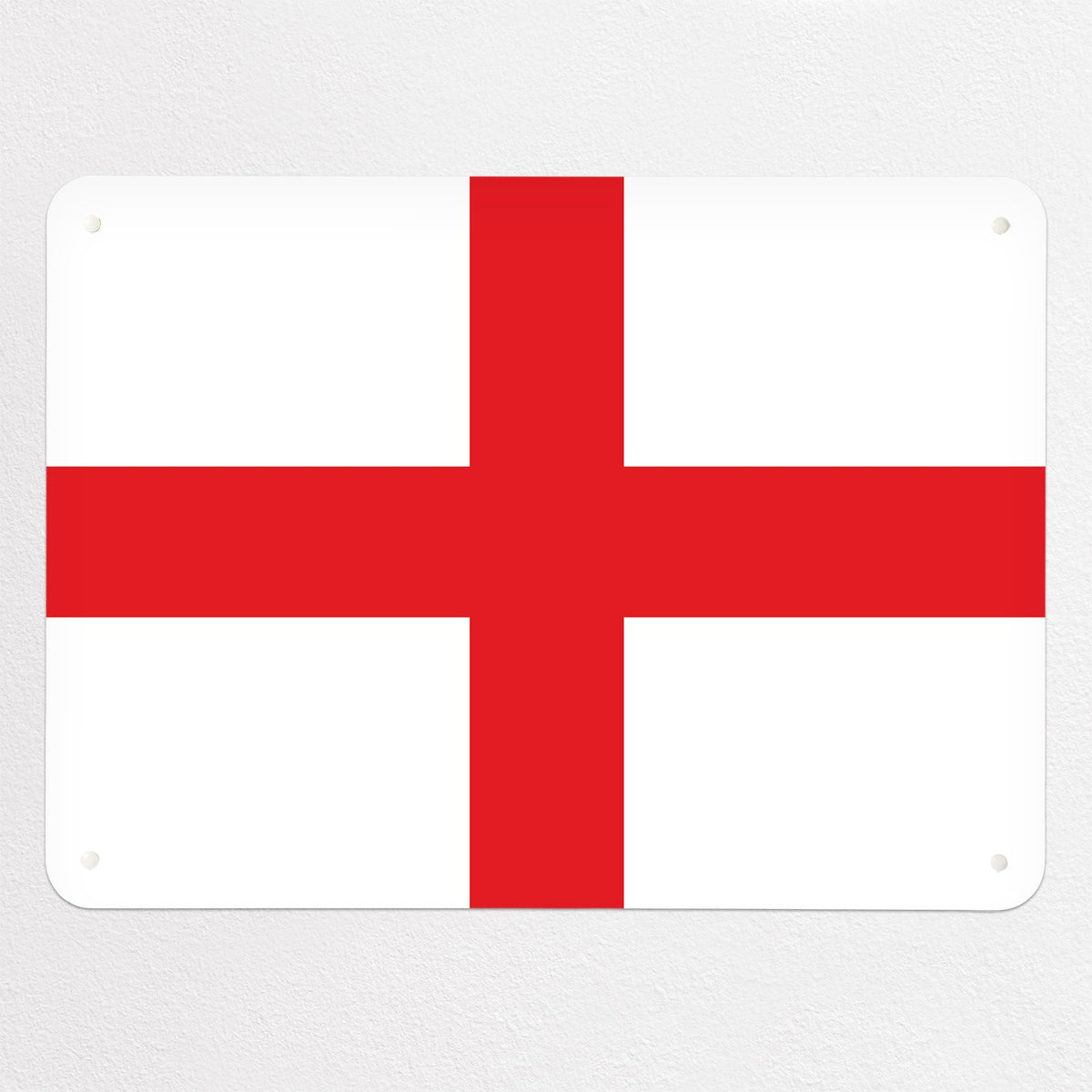 Flags magnetic notice board in England Flag - St George's Cross, medium size, 75 × 55 cm