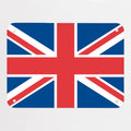 Flags magnetic notice board in Union Jack, small size, 55 × 40 cm