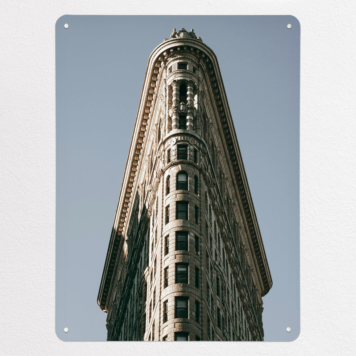 Flatiron Building magnetic notice board, large size, 75 × 100 cm