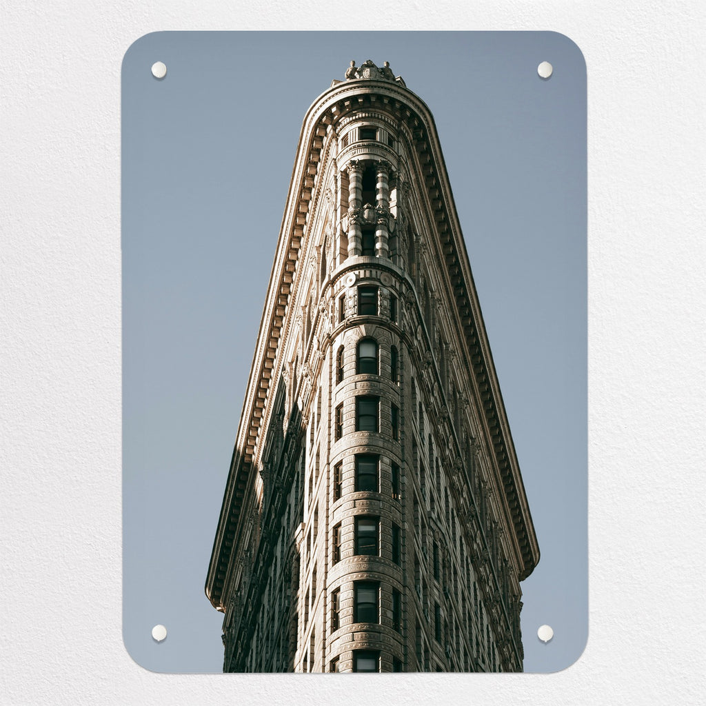 Flatiron Building magnetic notice board, small size, 40 × 55 cm