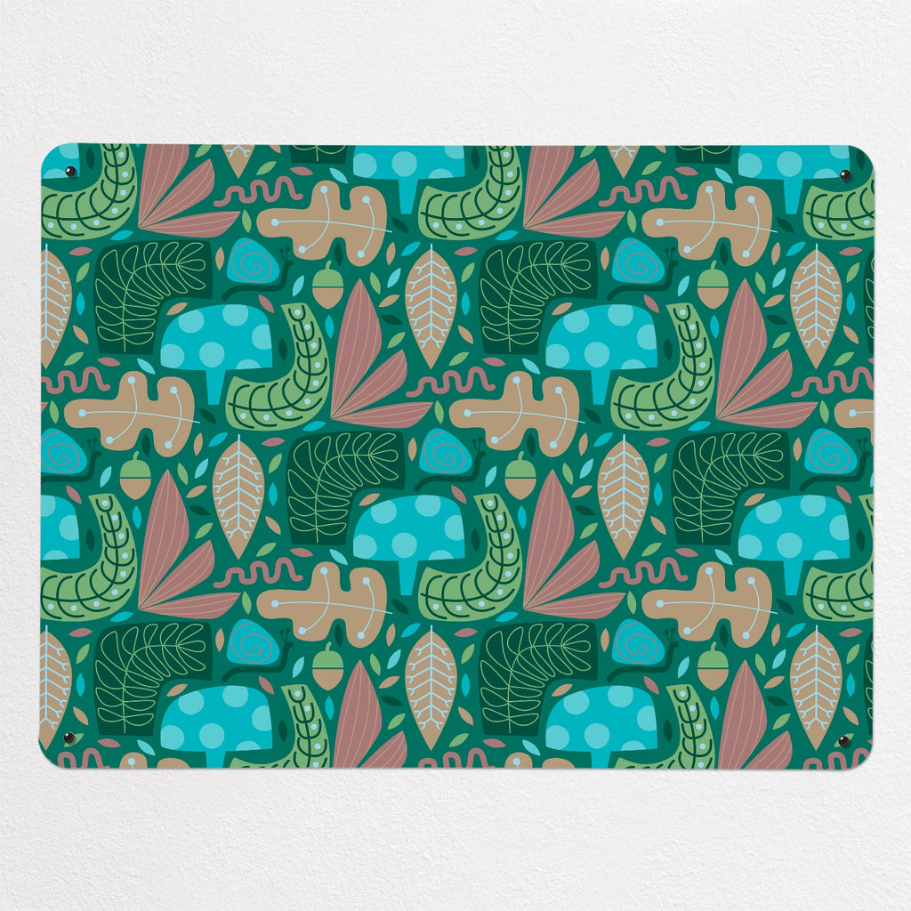 Forest Floor magnetic notice board, large size, 100 × 75 cm