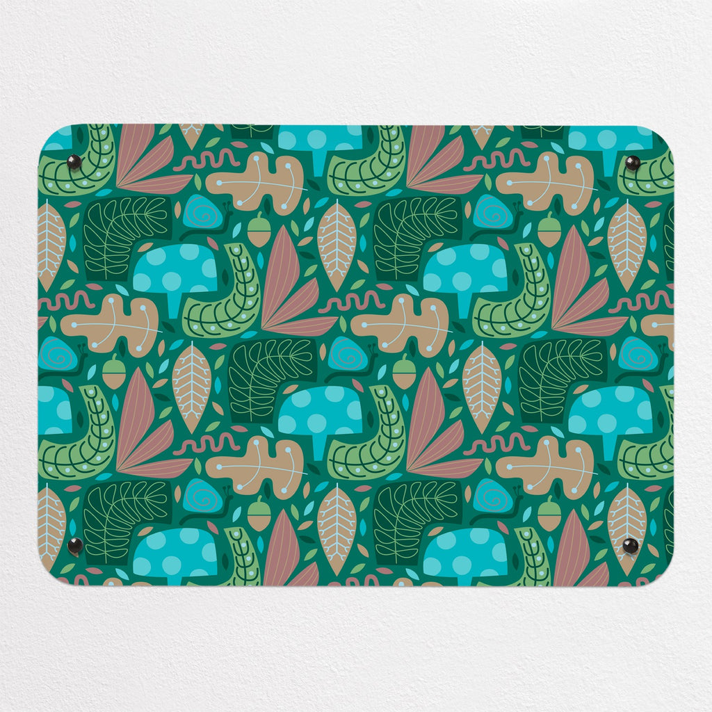 Forest Floor magnetic notice board, small size, 55 × 40 cm