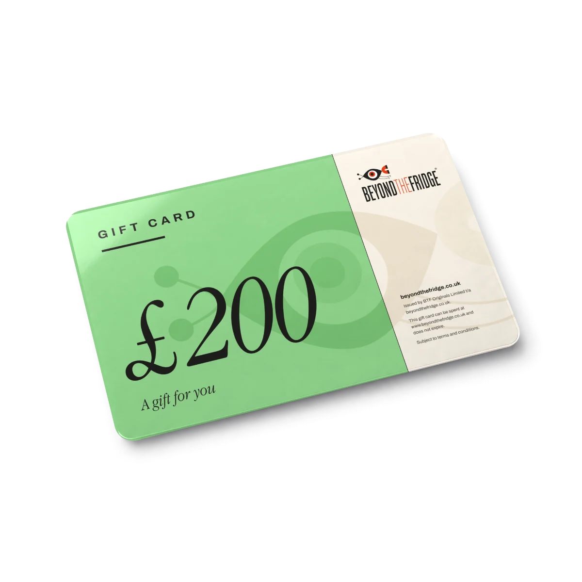 £200 Beyond the Fridge gift card