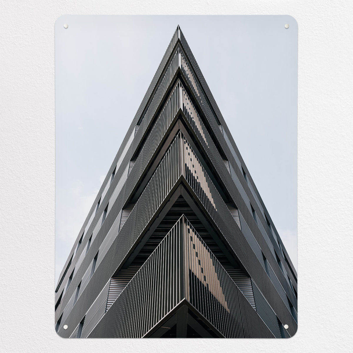 London Skyscraper magnetic notice board, large size, 75 × 100 cm