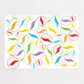 Marbles magnetic notice board in Marbles on White, small size, 55 × 40 cm