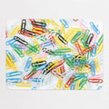 Paper Clips magnetic notice board in Paper Clips, small size, 55 × 40 cm