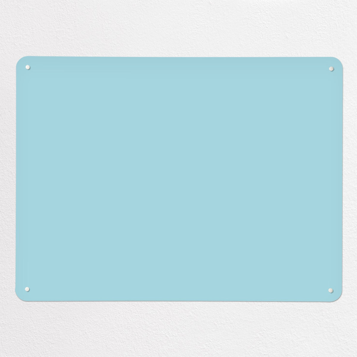 Plain Blue magnetic notice board, large size, 100 × 75 cm
