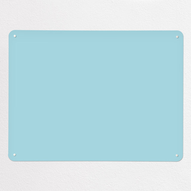 Plain Blue magnetic notice board, large size, 100 × 75 cm