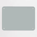 Plain Grey magnetic notice board, small size, 55 × 40 cm