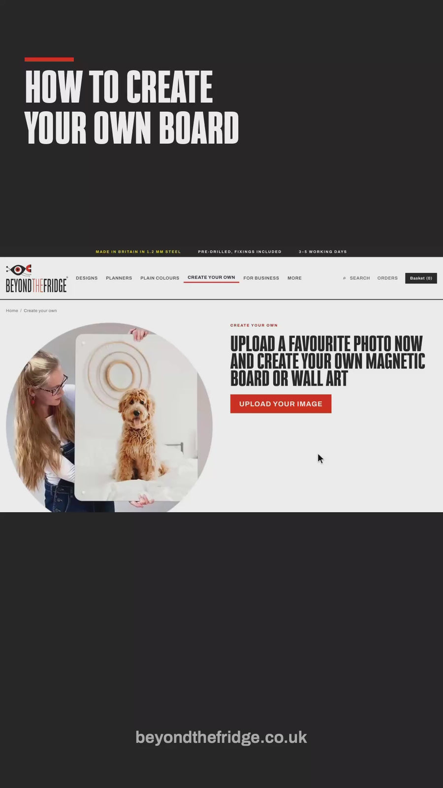 How to use the Create Your Own maker: help video (phone)