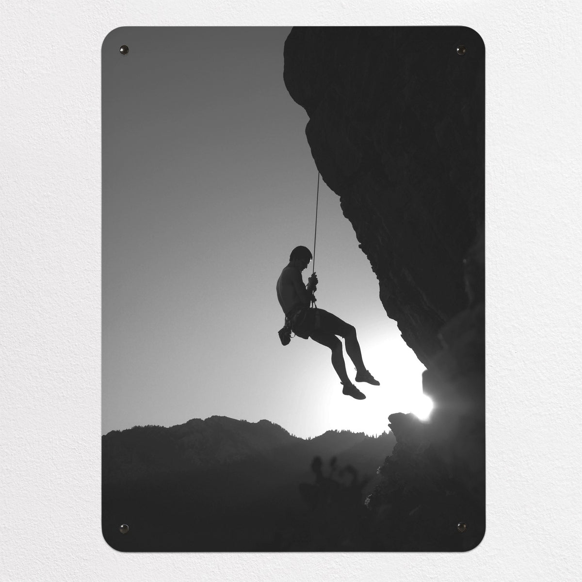 Rock Climbing magnetic notice board, medium size, 55 × 75 cm