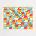 Snakes And Ladders magnetic notice board in Snakes and Ladders, small size, 55 × 40 cm