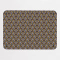 Stars magnetic notice board in purple, small size, 55 × 40 cm