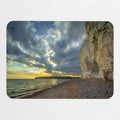 Sussex Coast Sunset magnetic notice board, small size, 55 × 40 cm