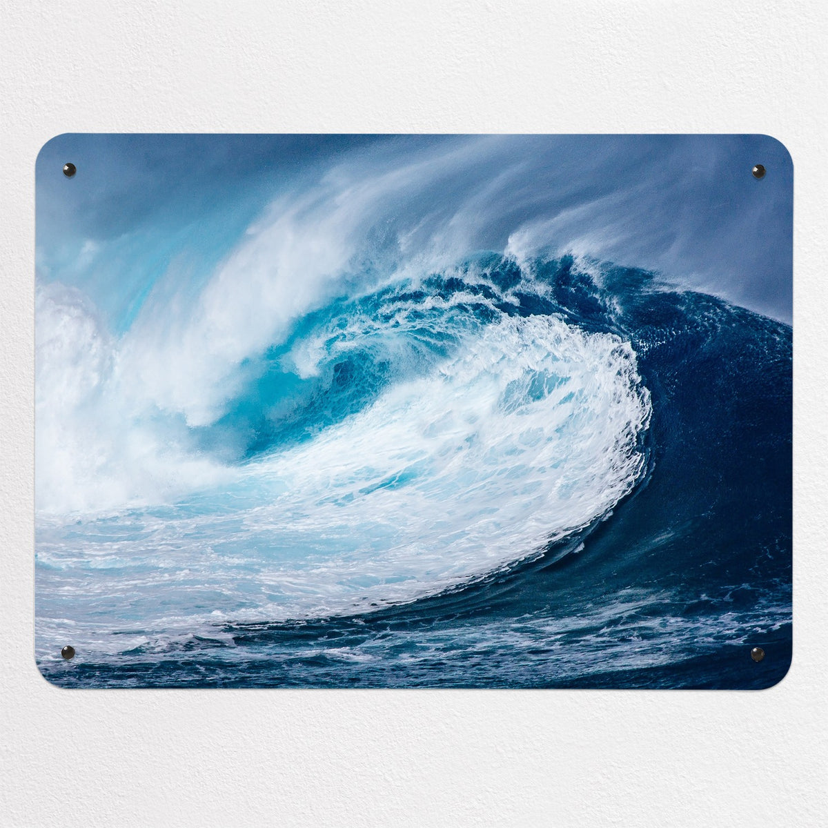 Wave magnetic notice board, medium size, 75 × 55 cm