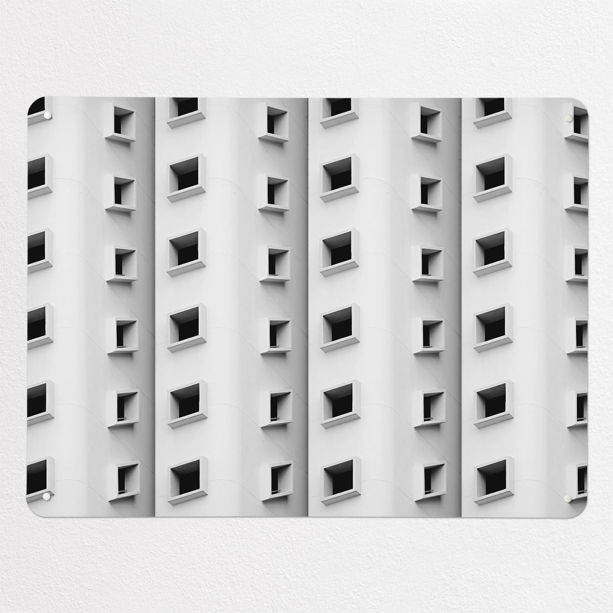 Window Pattern magnetic notice board, large size, 100 × 75 cm