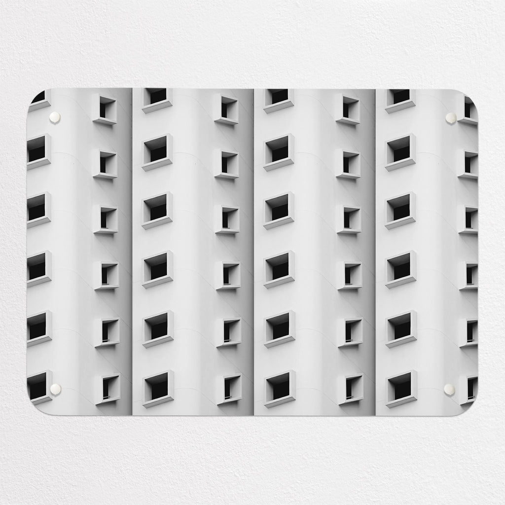 Window Pattern magnetic notice board, small size, 55 × 40 cm