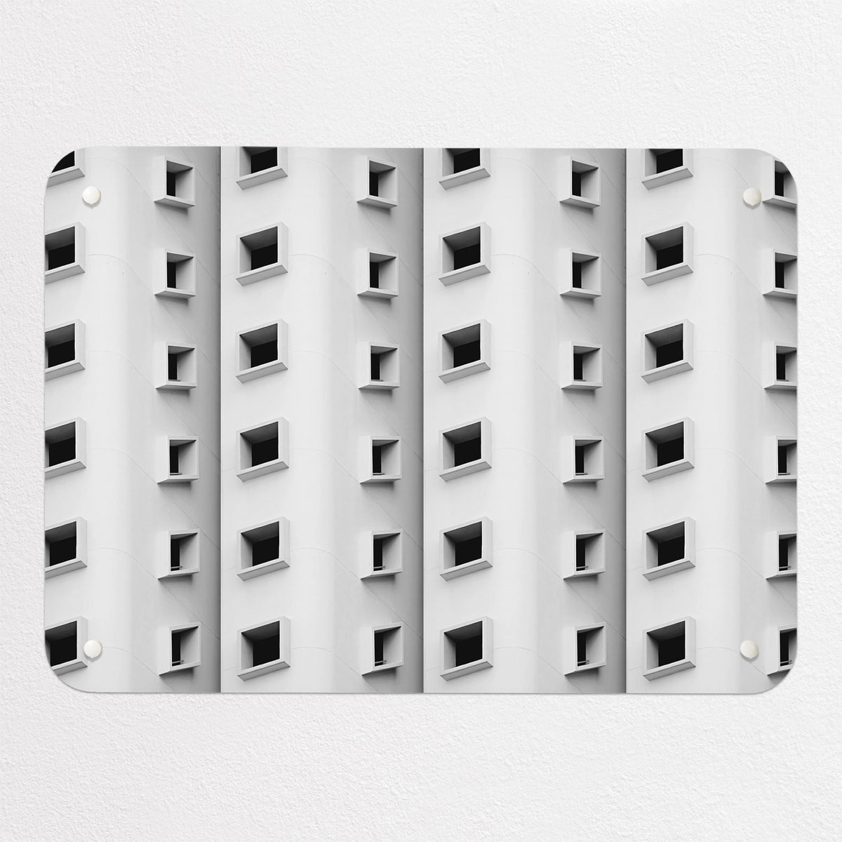 Window Pattern magnetic notice board, small size, 55 × 40 cm