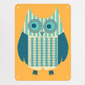 Wise Owl Times Tables magnetic notice board in 'Wise Owl - Times Tables', medium size, 55 × 75 cm