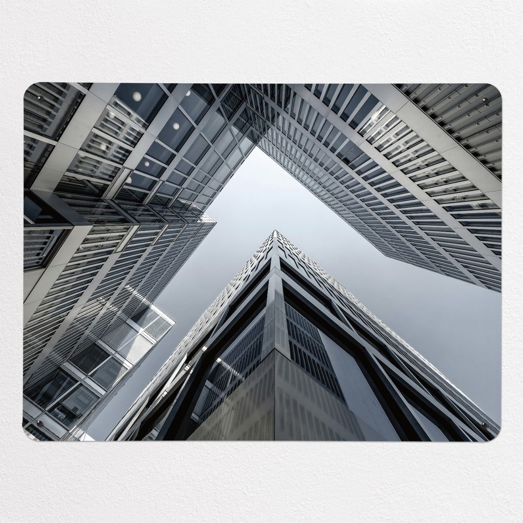 Zurich Skyscrapers magnetic notice board, large size, 100 × 75 cm