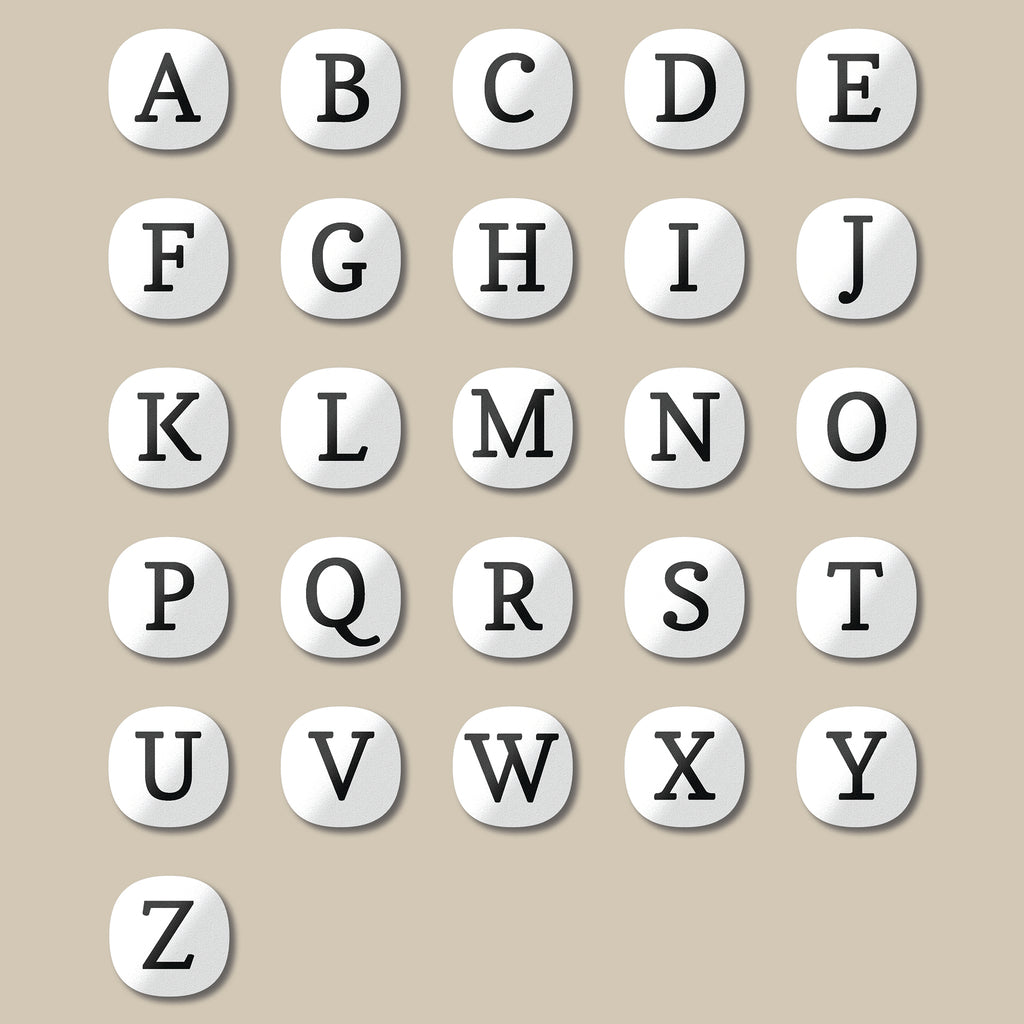 Alphabet fridge magnets by Beyond the Fridge