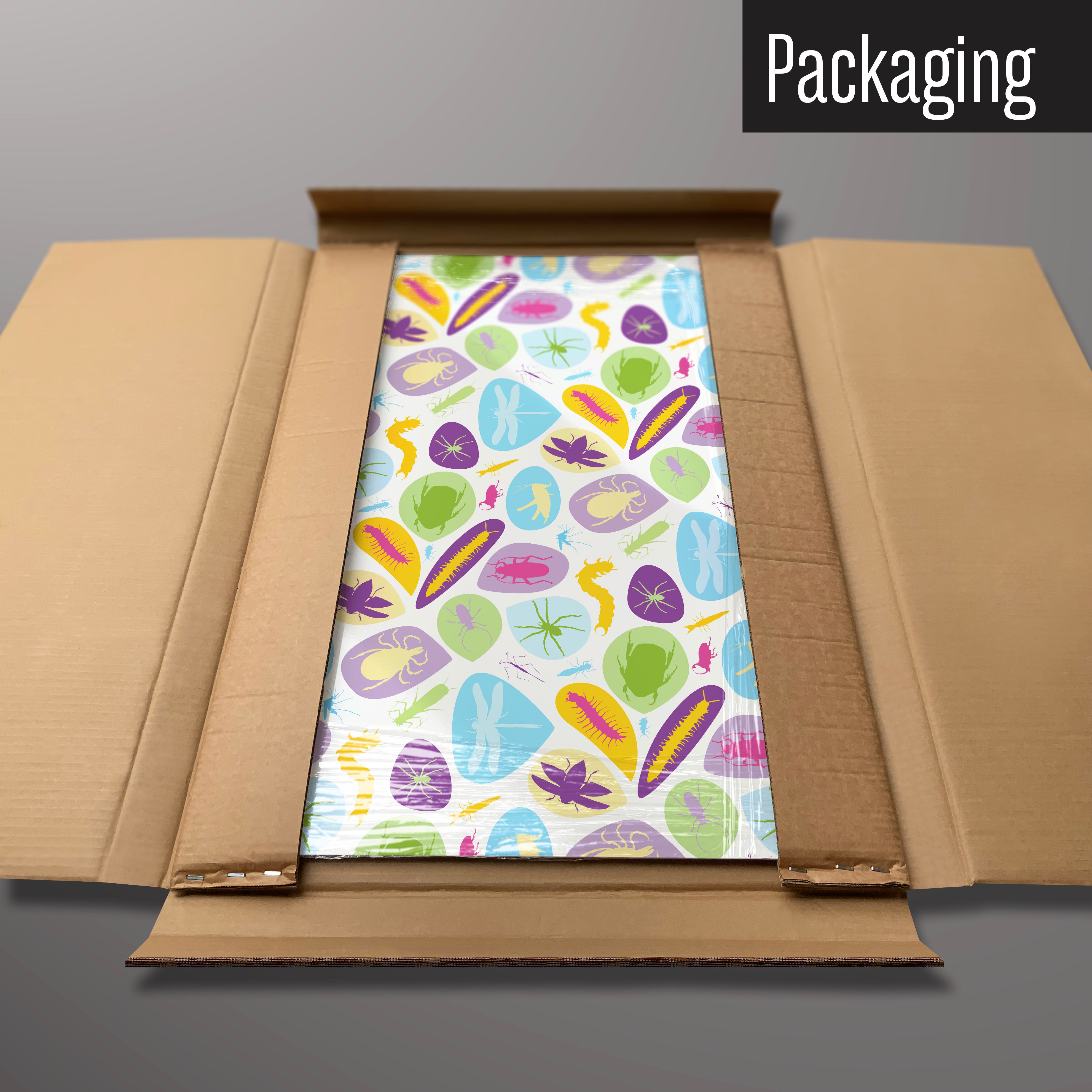 A bugs bright magnetic board in it’s cardboard packaging
