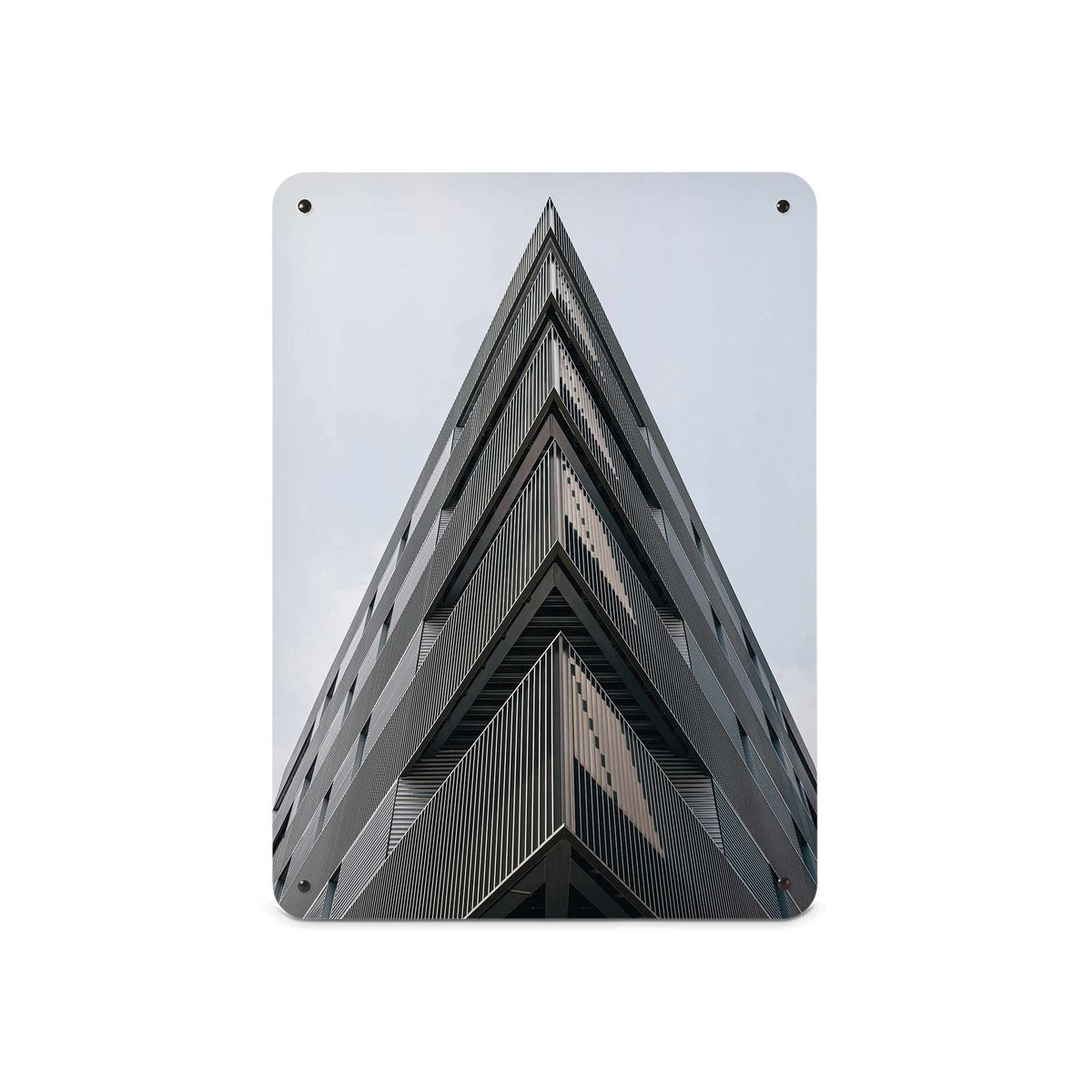 A medium magnetic notice board by Beyond the Fridge with a photographic image of a London Skyscraper
