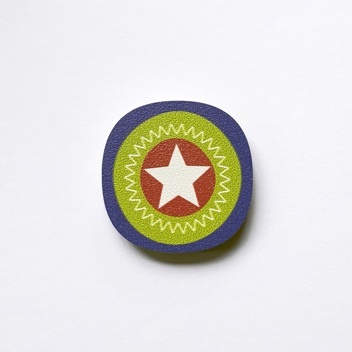Beyond the Fridge Fridge Magnets White Star - by Beyond the Fridge.co.uk